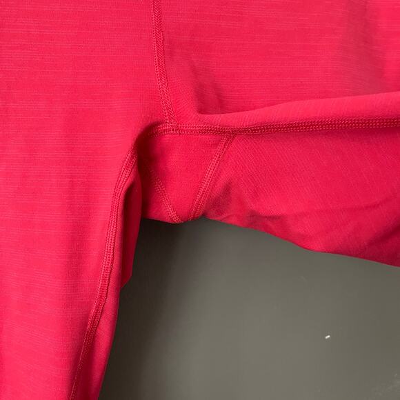 Outdoor Voices 3/4 Warmup Leggings Red - M - Picture 3 of 6